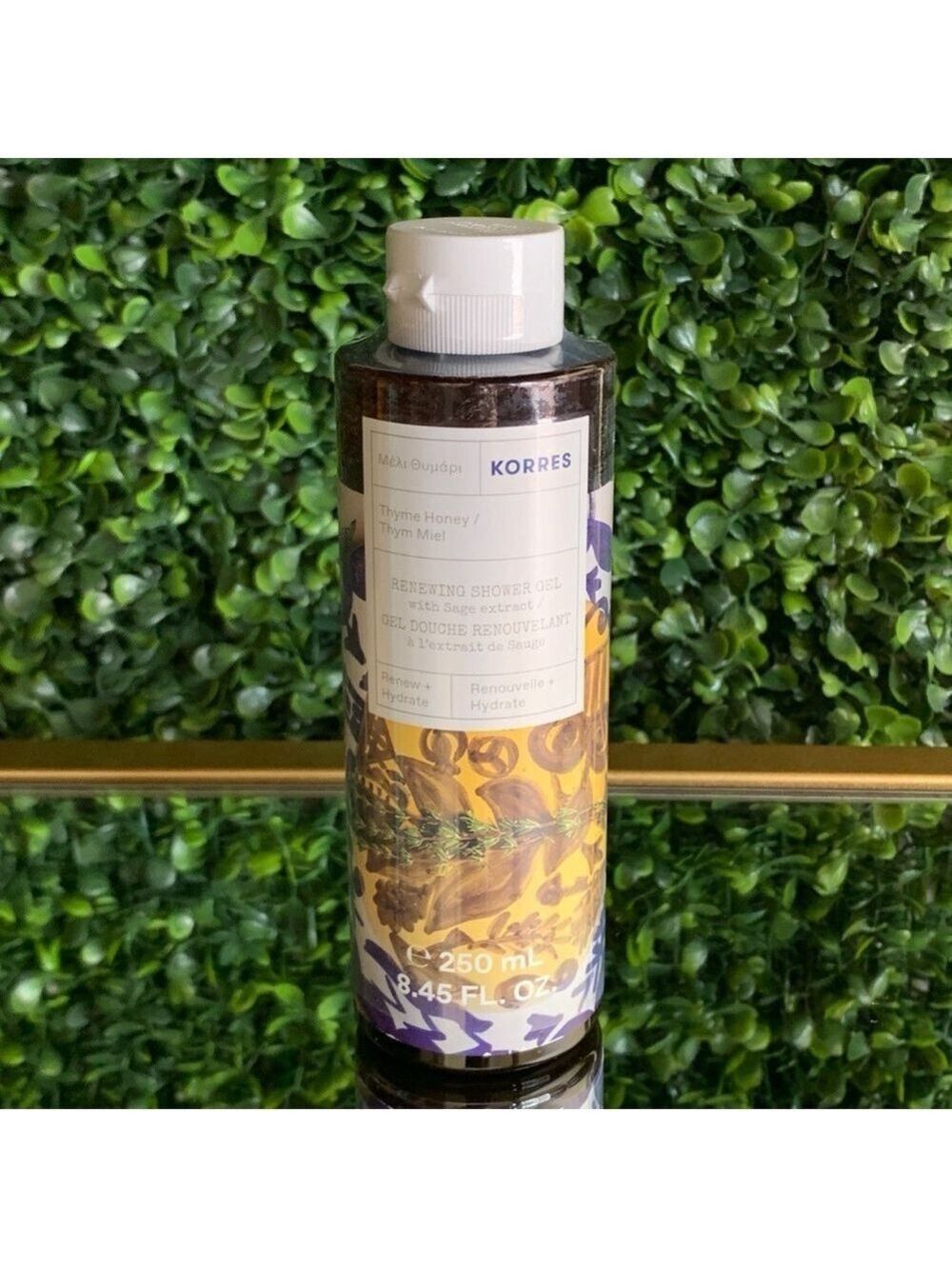 Korres THYME HONEY Renewing Body Cleanser | NEW | Shower Gel Body Wash